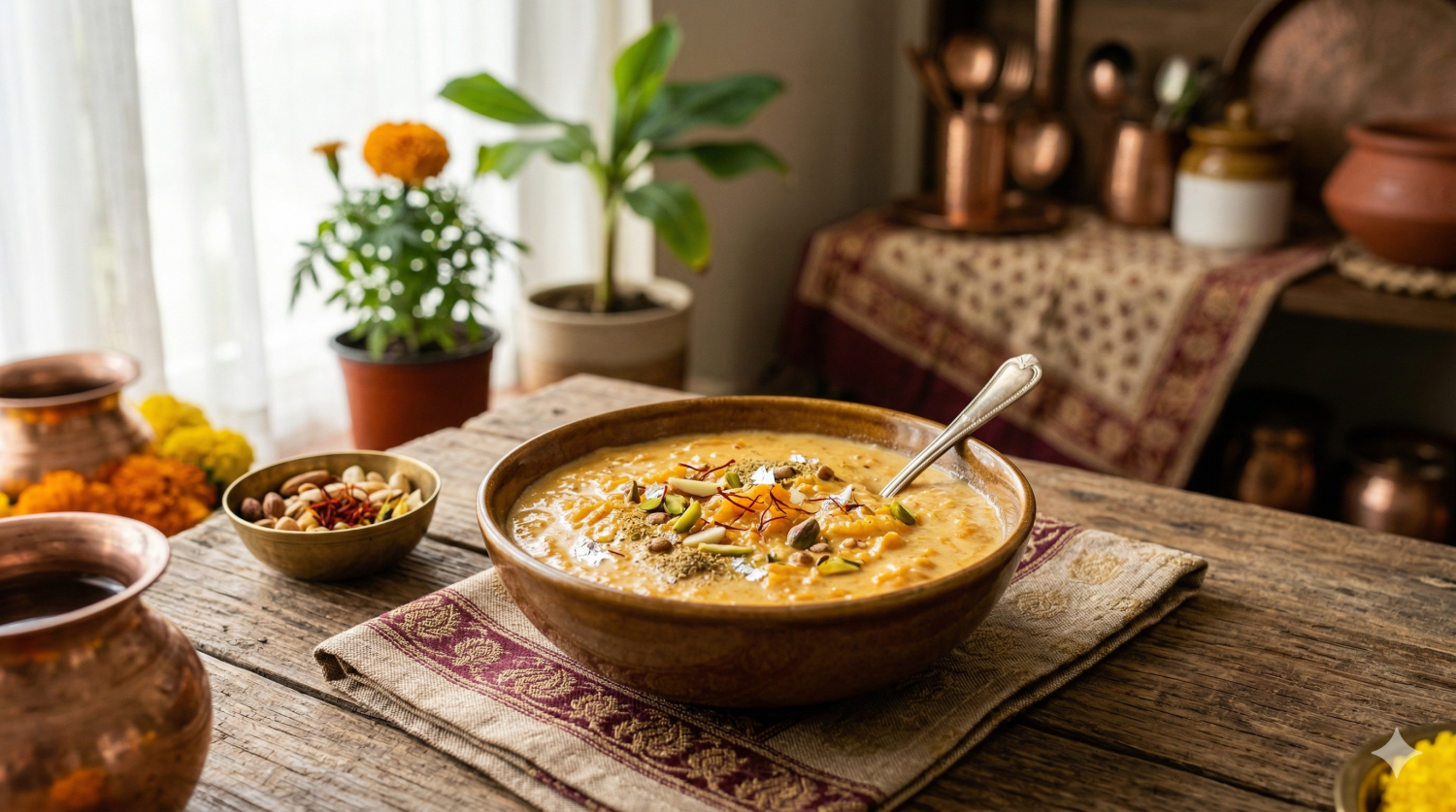 Kaddu Ki Kheer Recipe – Healthy Bottle Gourd Millet Dessert