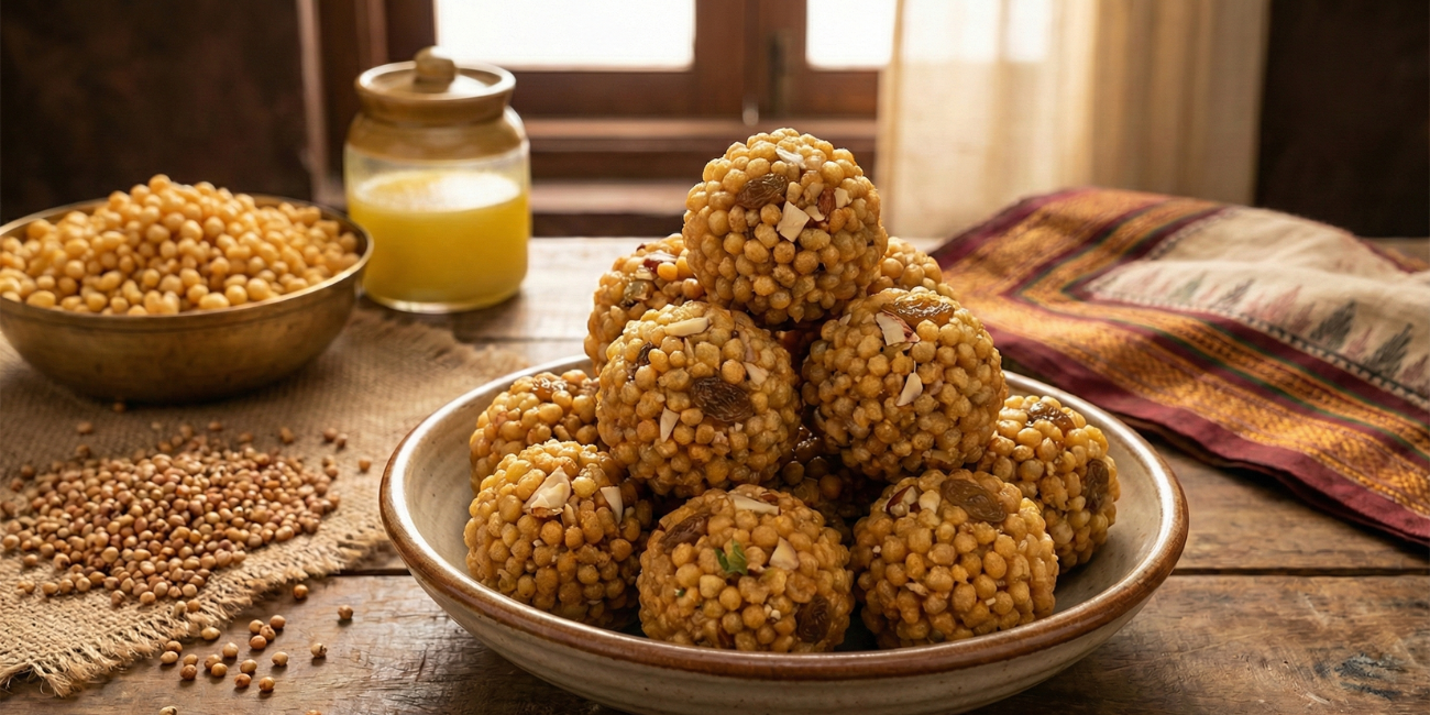 Sorghum Boondi Laddu Recipe: Traditional Millet Sweet with Festive Flavour