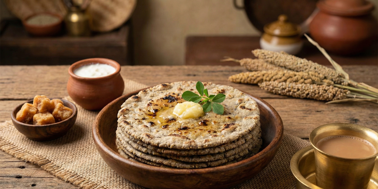 Pearl Millet Roti Recipe – Soft & Nutritious Bajra Roti