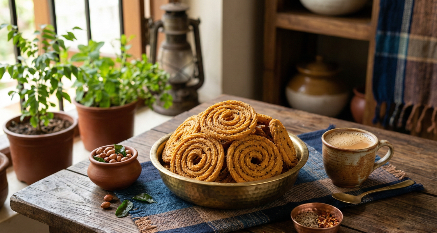 Foxtail Millet Muruku Recipe – Crispy Millet Chakli Snack