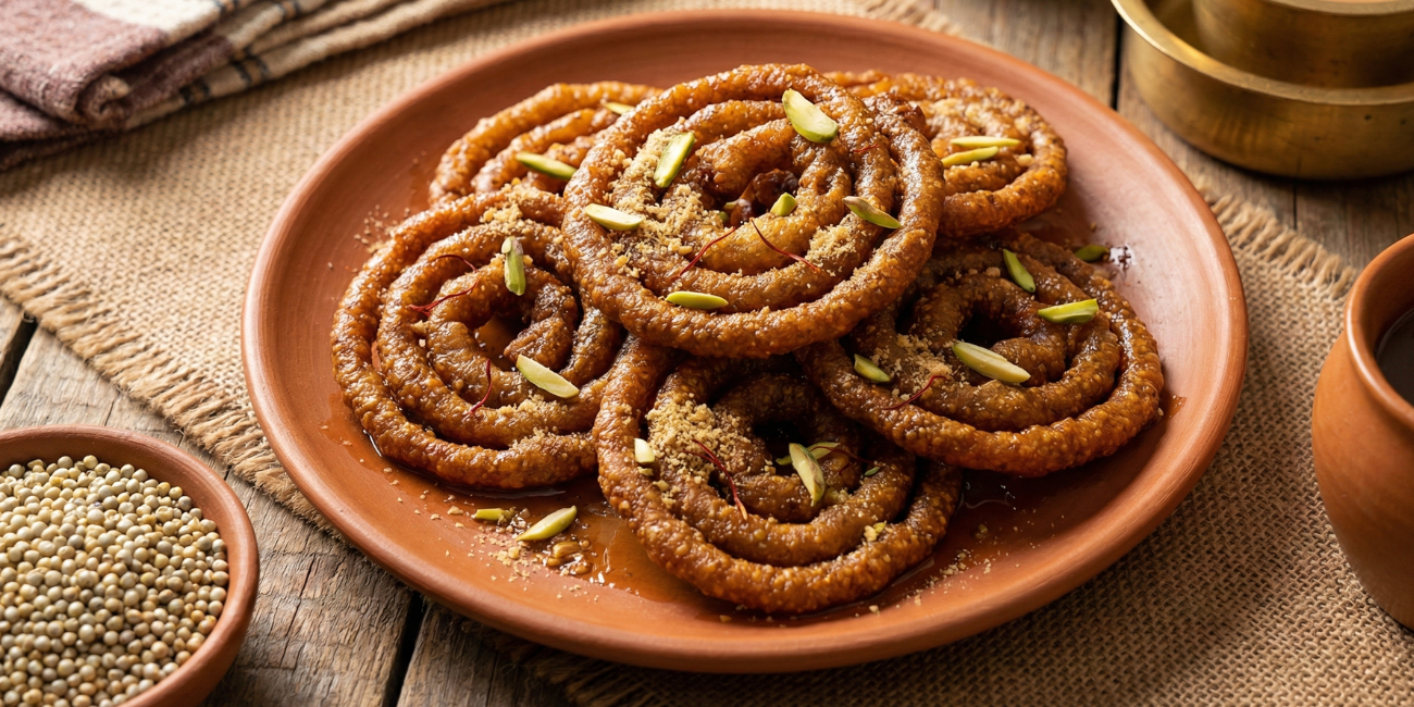 Pearl Millet Jalebi Recipe: Crispy & Juicy Millet-Based Traditional Sweet