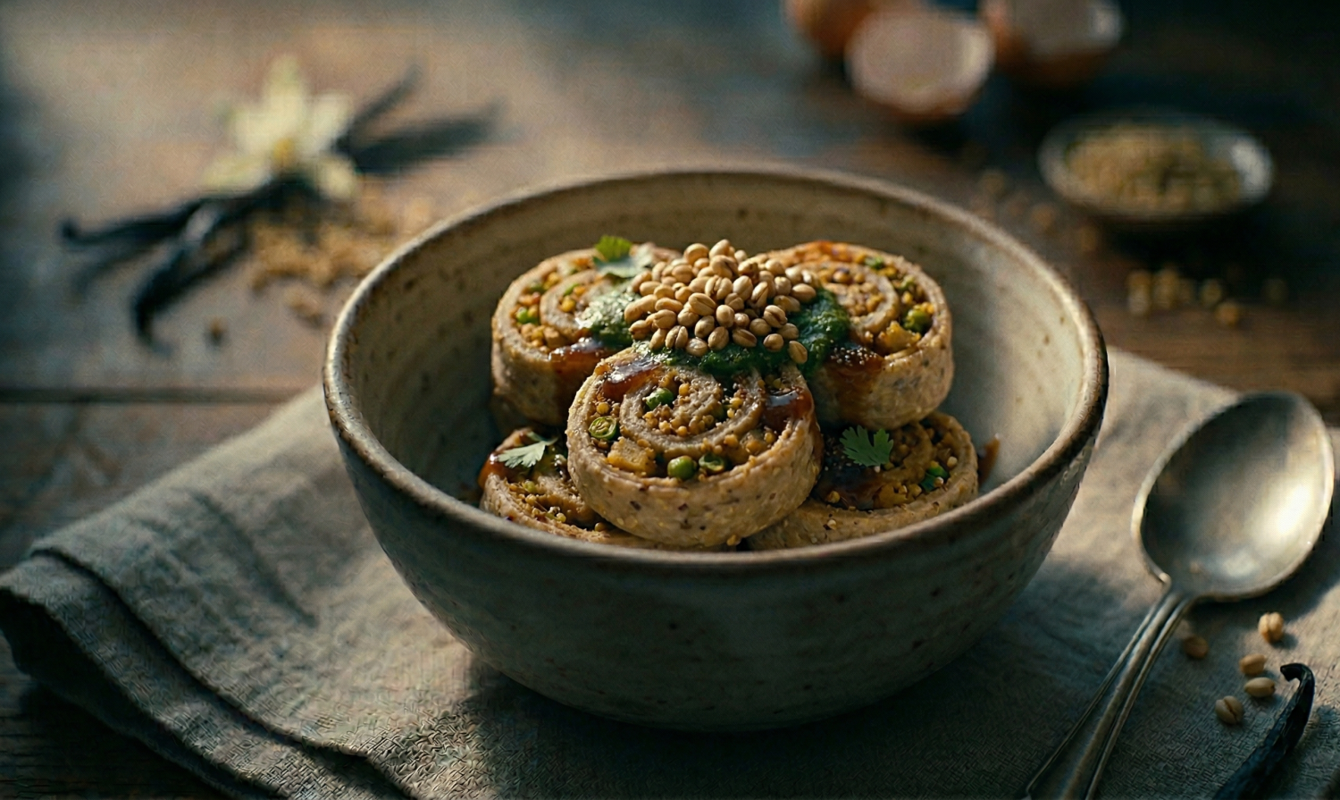 Barnyard Millet Samosa Pinwheels Recipe – Crispy Millet Snack