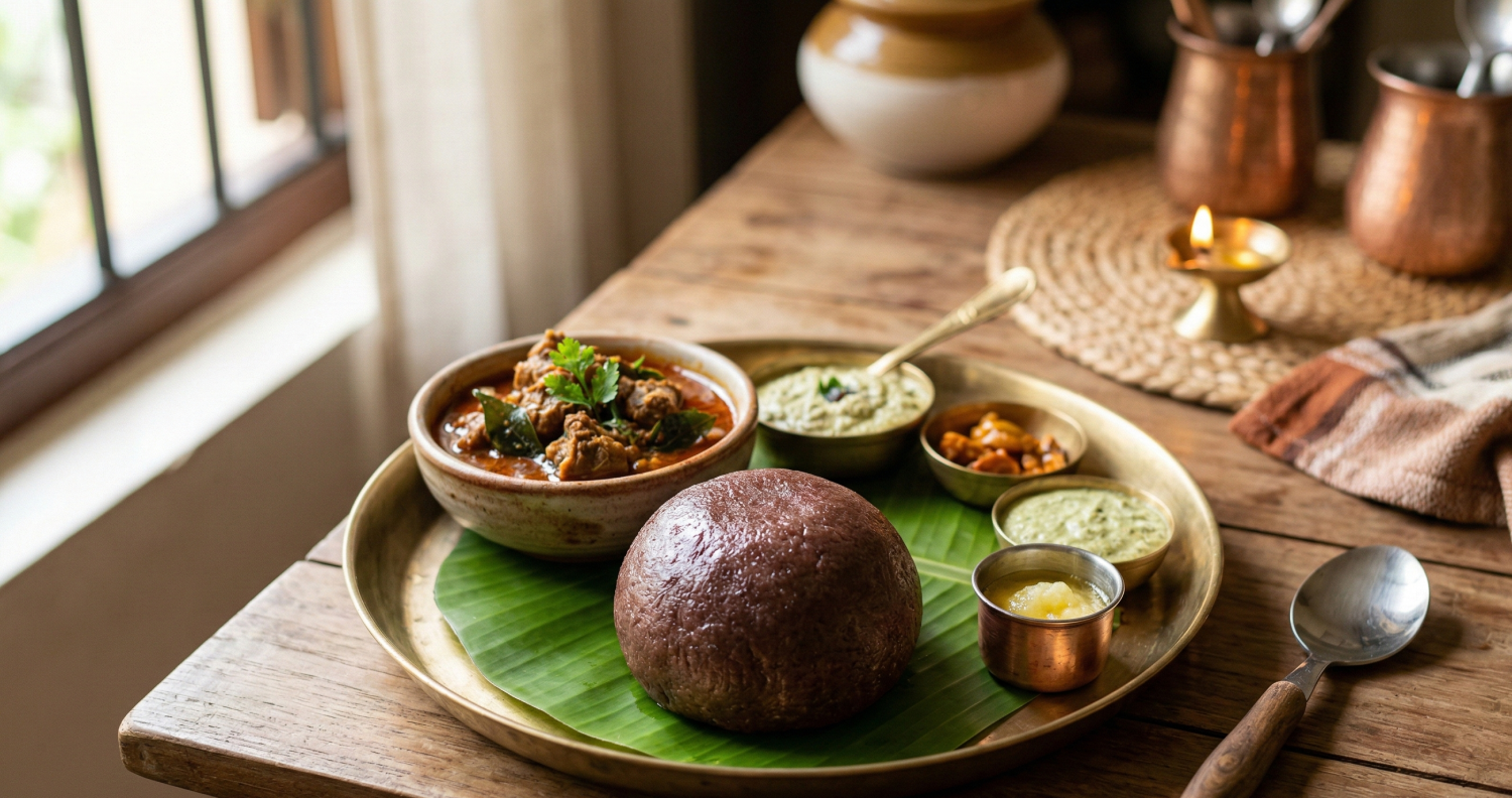 Finger Millet Soft Mudde Recipe – Traditional Ragi Ball Dish