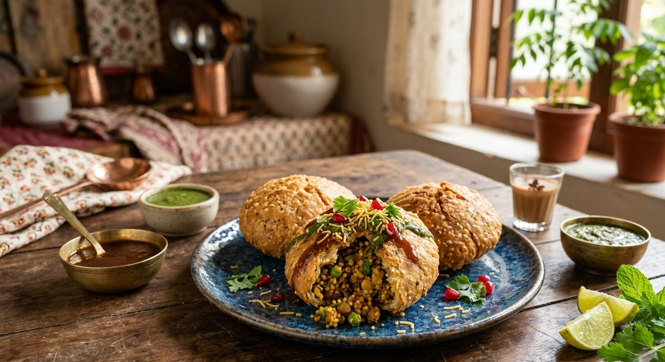Foxtail Millet Kachori Recipe – Crispy Stuffed Millet Snack