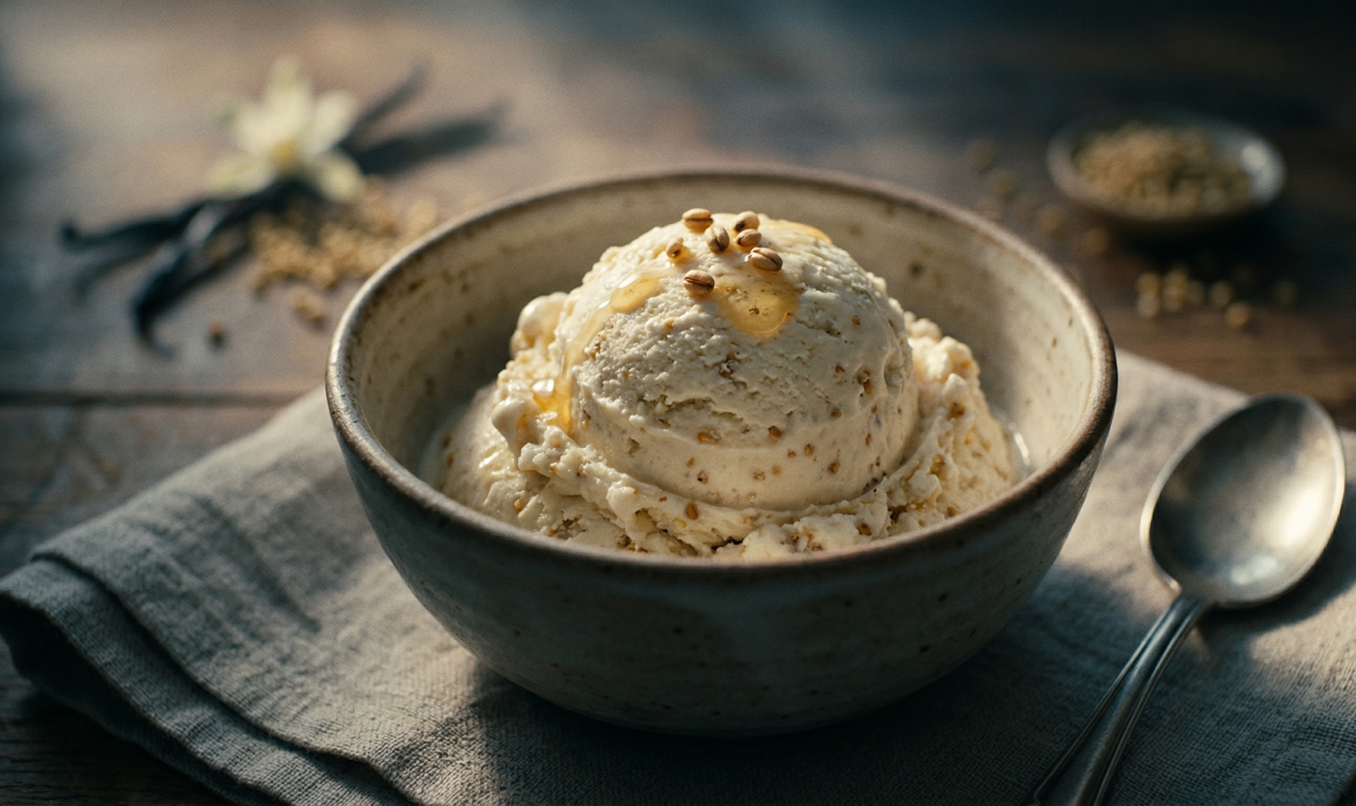 Barnyard Millet Vanilla Ice Cream Recipe – Healthy Millet Ice Cream