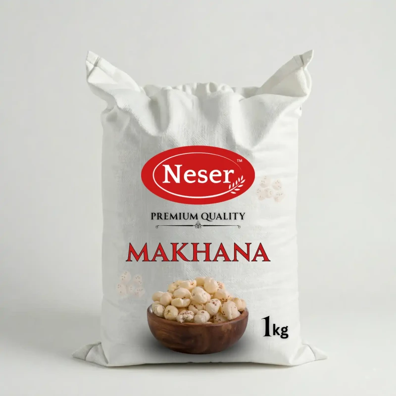 Neser Premium Quality Makhana (Fox Nuts) 1kg