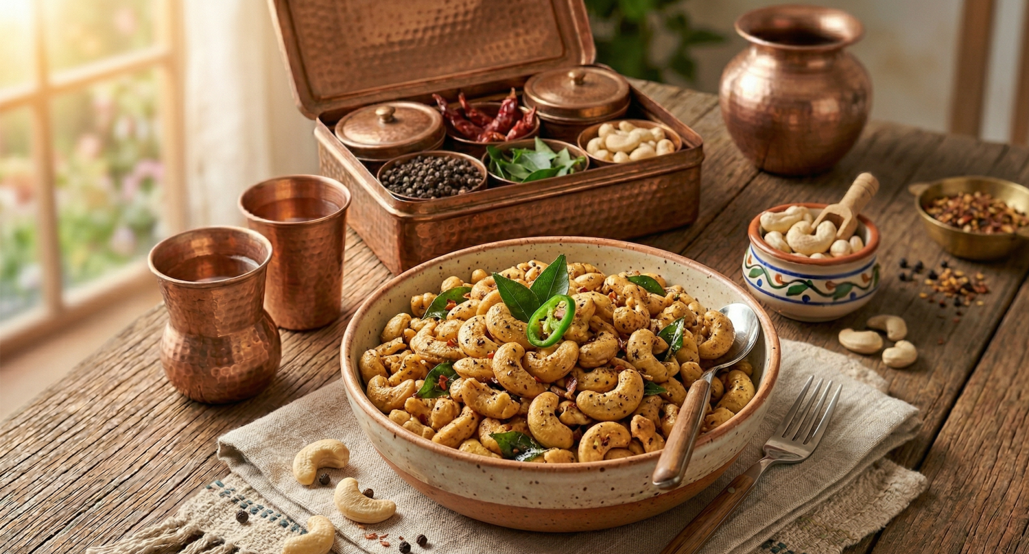 Kaju Namkeen Recipe – Crispy Millet Cashew-Shaped Snack