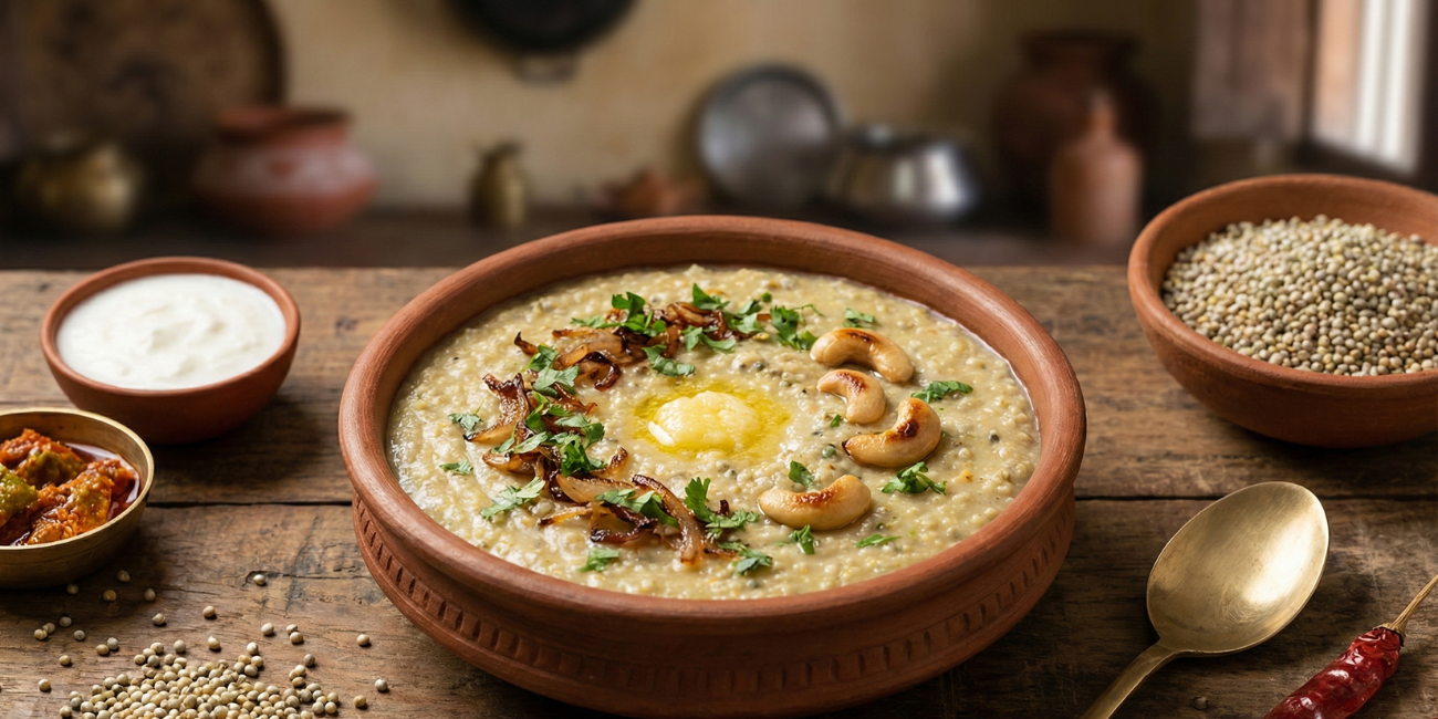 Pearl Millet Khichidi Recipe – Wholesome Millet & Lentil Comfort Food