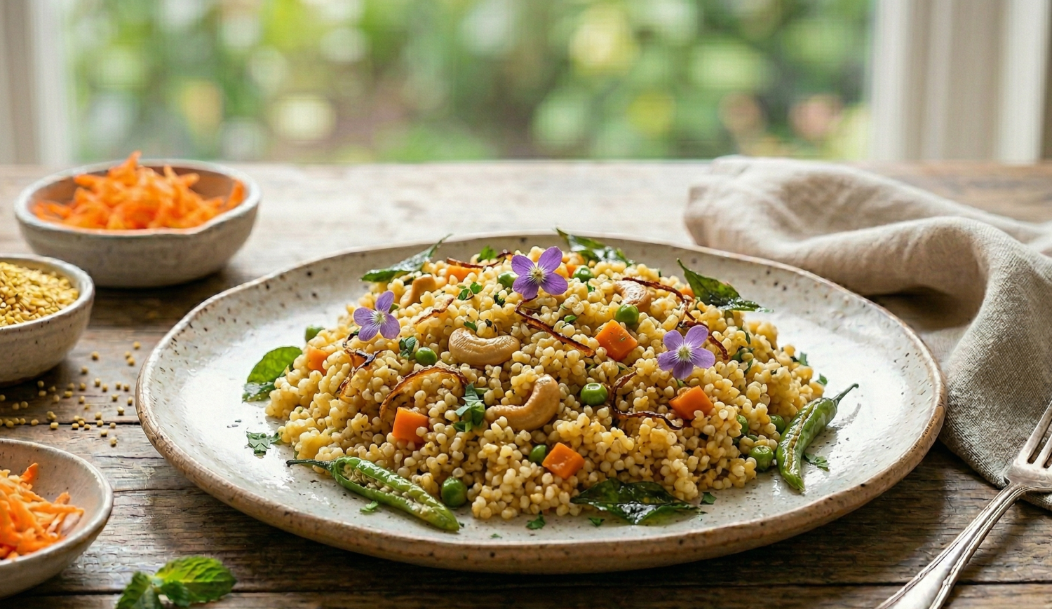 Barnyard Millet Pulao Recipe – Healthy Millet Vegetable Pulao