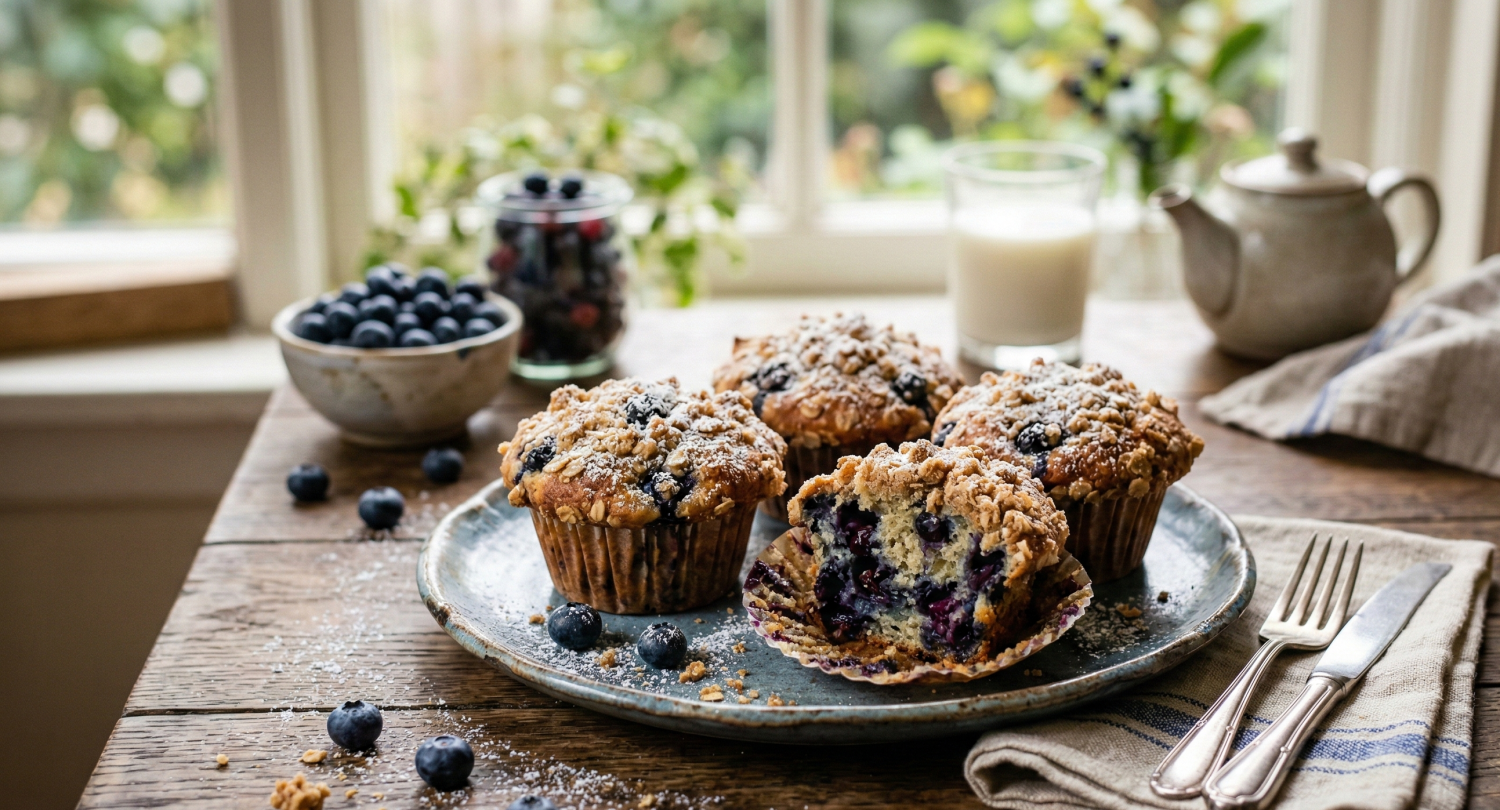 Strawberry Muffin Recipe – Soft & Fluffy Bakery-Style Muffins