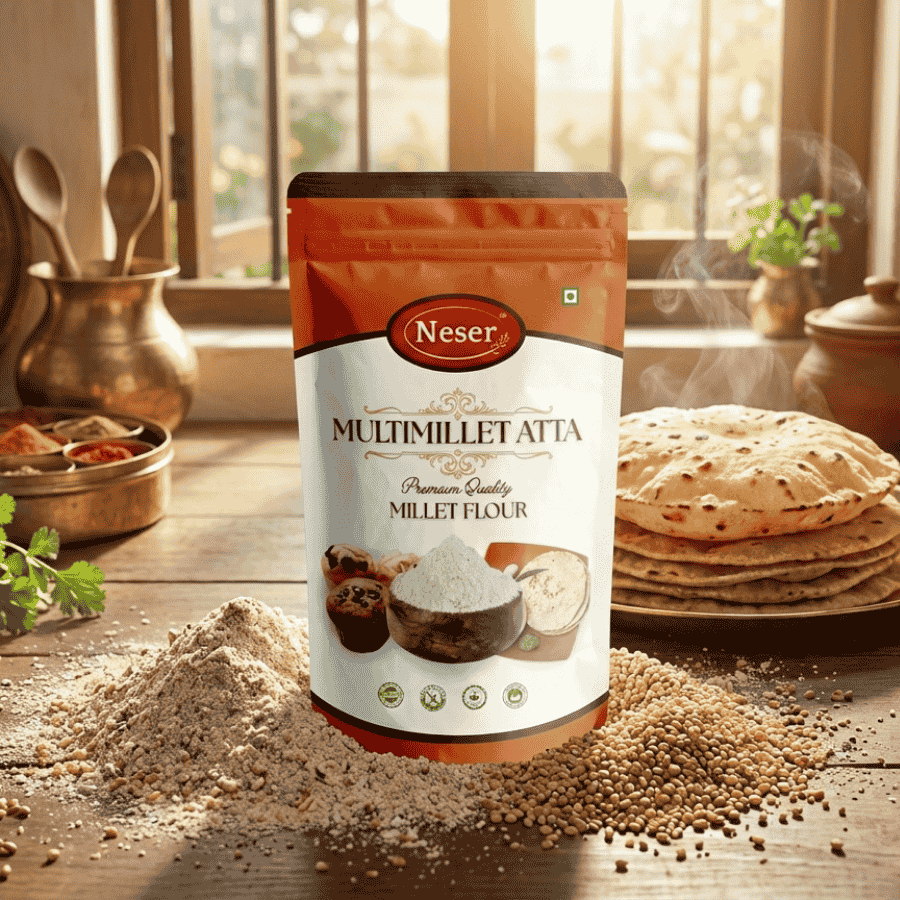 Neser Multimillet Aata (Multimillet Flour)