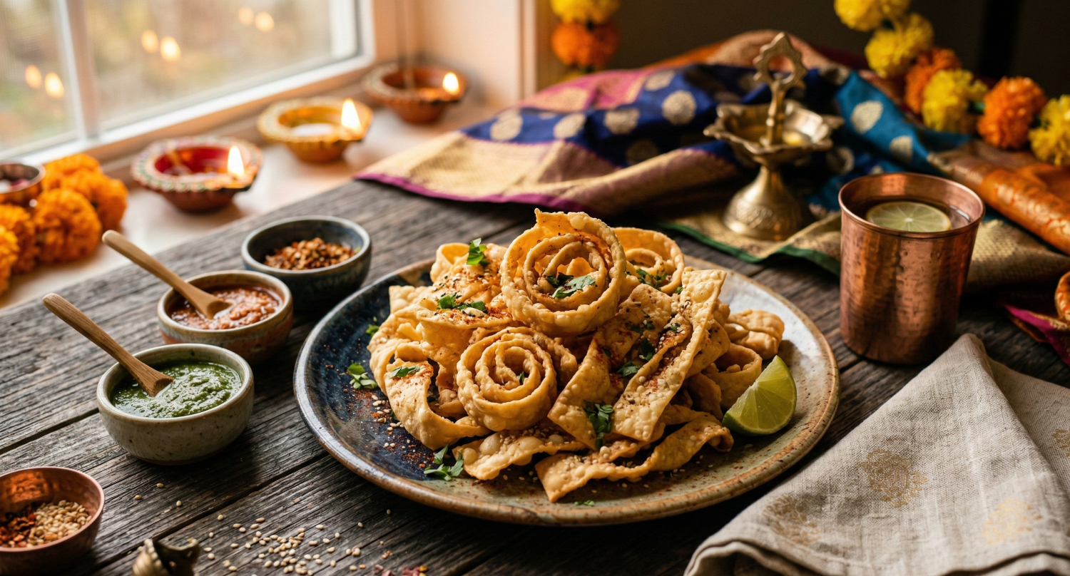 Millet Chorafali Recipe – Crispy Gujarati Festive Snack