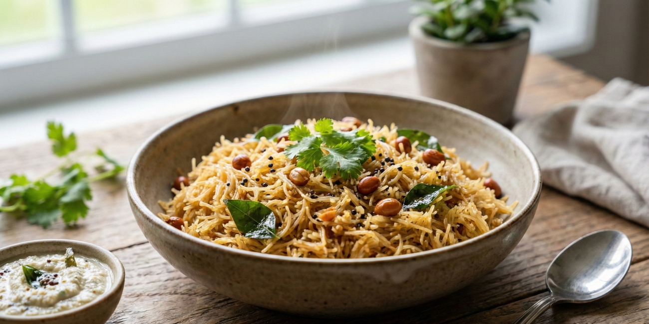 Sorghum Vermicelli Upma Recipe: Light & Healthy Millet Breakfast