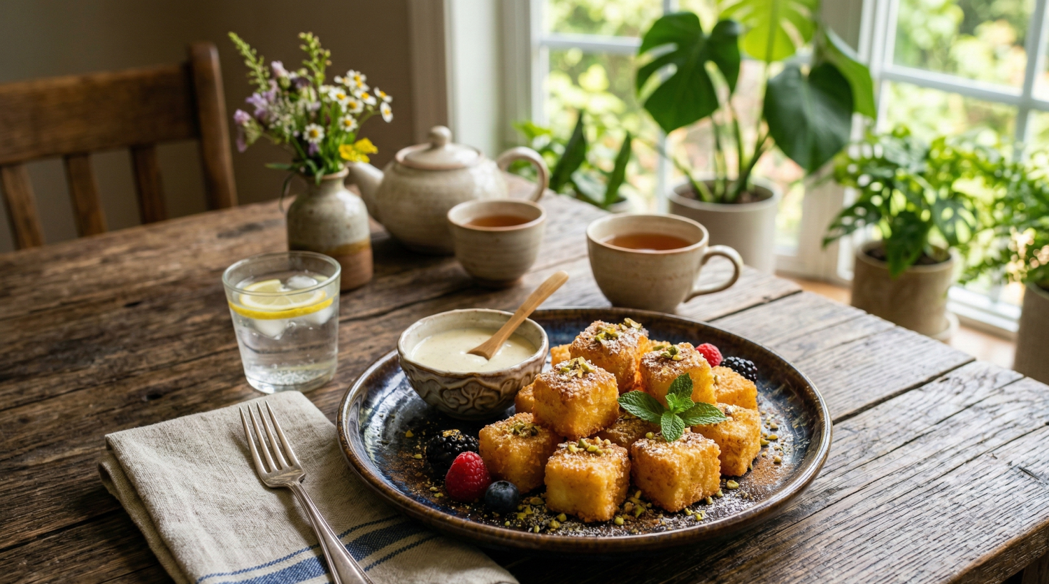 Fried Milk Recipe – Crispy Millet-Based Dessert