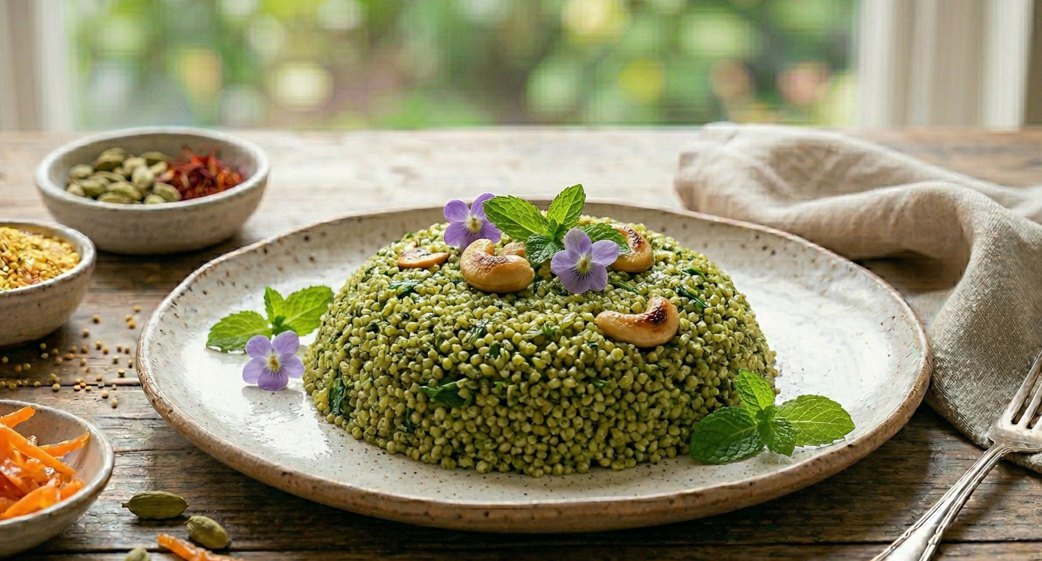 Barnyard Millet Pudina Rice Recipe – Healthy Mint Millet Rice