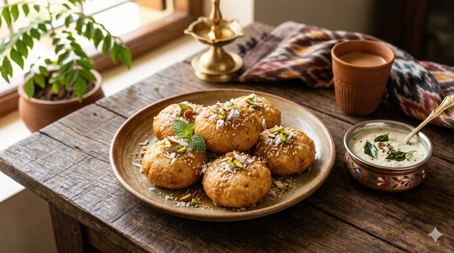 Madhurawada Recipe – Crispy Proso Millet Snack